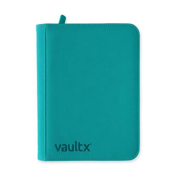 Vault X Exo-Tec 4-Pocket Zip Binder - Turqoise
