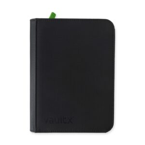 Vault X Exo-Tec 4-Pocket Zip Binder - Black