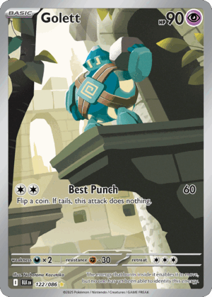 Golett - Black Bolt - 122/086