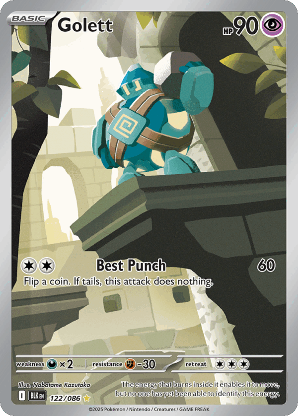 Golett - Black Bolt - 122/086