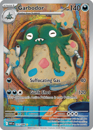 Garbodor - White Flare - 141/86