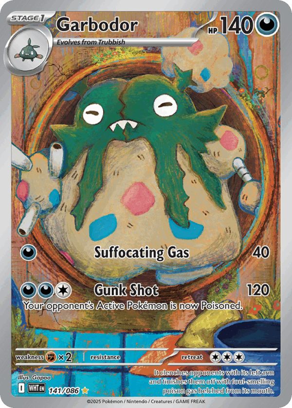 Garbodor - White Flare - 141/86