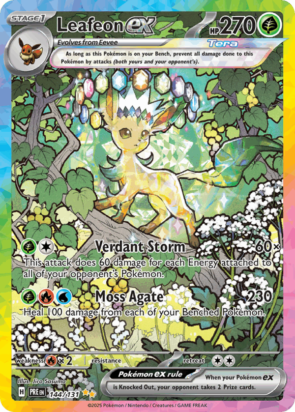 Leafeon ex - Prismatic Evolutions - 144/131