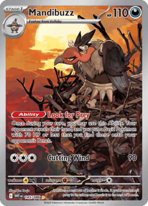 Mandibuzz - White Flare - 145/086