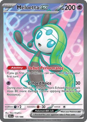 Meloetta ex - Black Bolt - 159/086