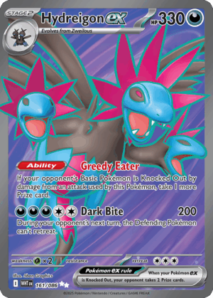 Hydreigon ex - White Flare - 161/86