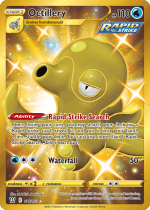Octillery - Battle Styles - 178/163