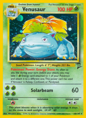 Venusaur - Base Set 2 - 18/130 (HP)