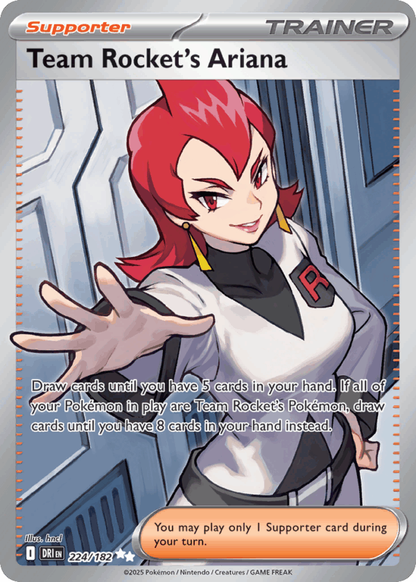 Team Rocket's Ariana - Destined Rivals - 224/182
