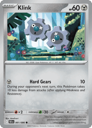 Klink - Black Bolt - 061/086 (Master Ball Reverse Holo)