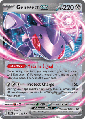Genesect ex - Black Bolt - 67/86