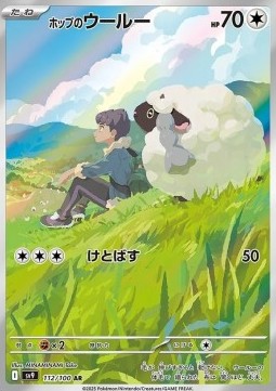 Hop's Wooloo - Battle Partners - 112/100 (Japanese)