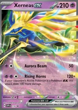 Xerneas ex - Scarlet & Violet Black Star Promos - SVP 179 (Unsealed)