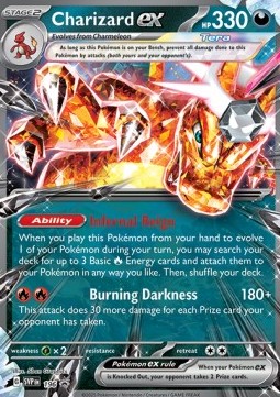 Charizard ex - Scarlet & Violet Black Star Promos - SVP 196 (Unsealed)
