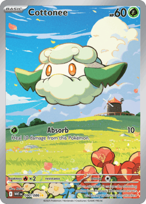 Cottonee - White Flare - 090/086