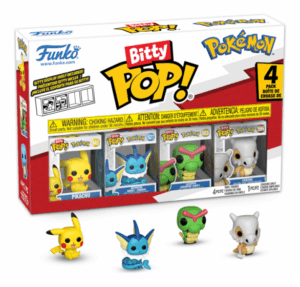 Bitty POP! Games: Pokémon - Pikachu 4 Pack