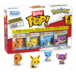 Bitty POP! Games: Pokémon - Charmander 4 Pack