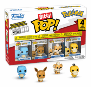 Bitty POP! Games: Pokémon - Squirtle 4 Pack