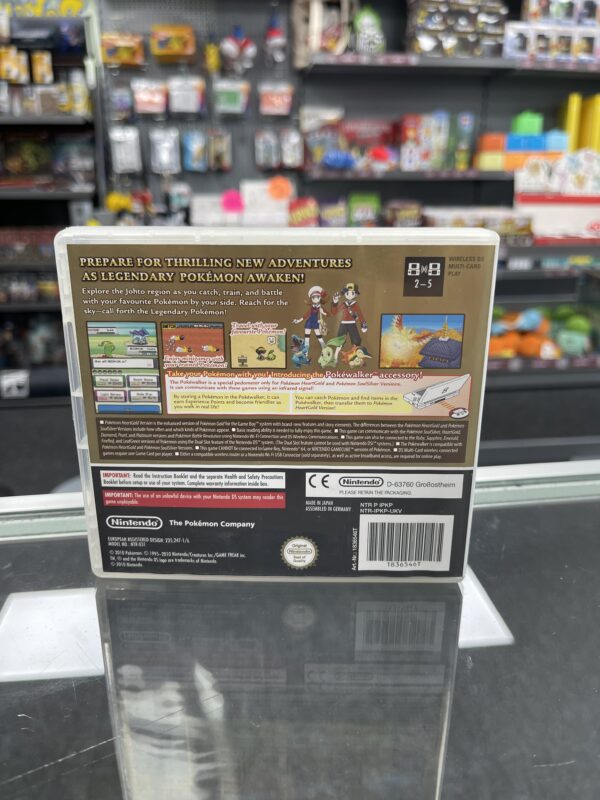 Nintendo DS Game - Pokemon Heart Gold Version - Image 3