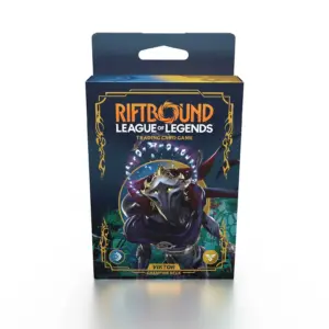 The box for the Riftbound: League of Legends TCG – Viktor Champions Battle Deck.