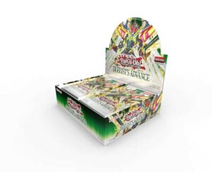 A sealed booster display box for the Yu-Gi-Oh! TCG set, Duelist's Advance.