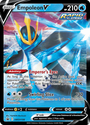 Empoleon V - SWSH Black Star Promos - SWSH108/307