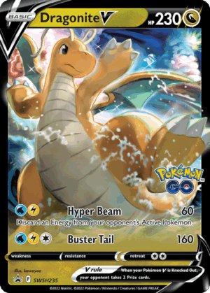 Dragonite V - SWSH Black Star Promos - SWSH235/307