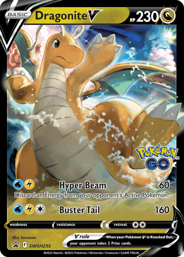 Dragonite V - SWSH Black Star Promos - SWSH235/307
