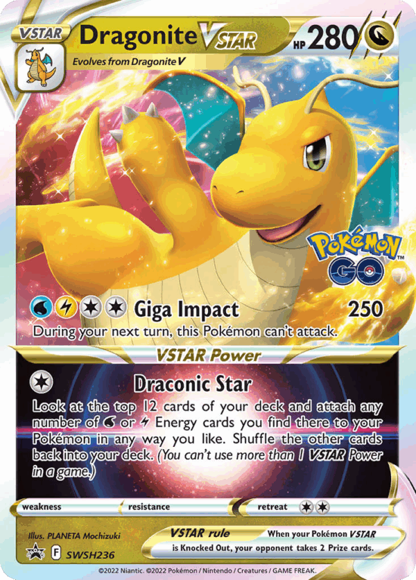 Dragonite VSTAR - SWSH Black Star Promos - SWSH236