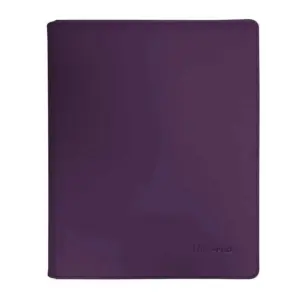 Vivid 9-Pocket Zippered PRO-Binder - Midnight Plum