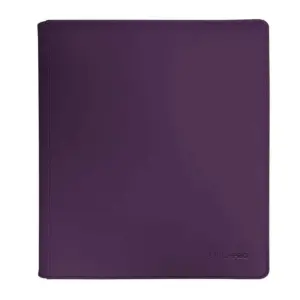 Vivid 12-Pocket Zippered PRO-Binder - Midnight Plum