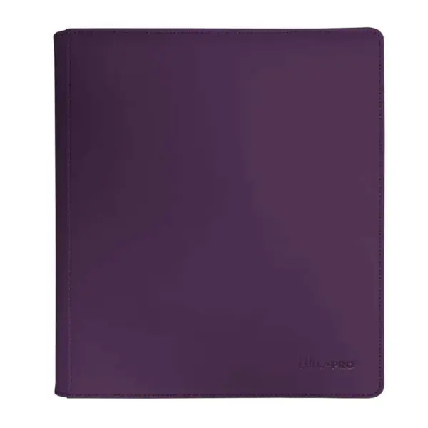 Vivid 12-Pocket Zippered PRO-Binder - Midnight Plum