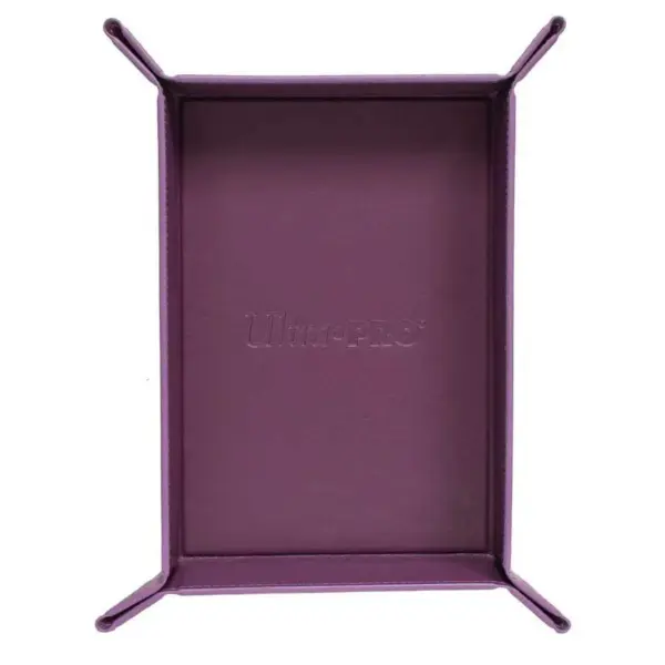 Vivid Magnetic Folding Dice Tray - Midnight Plum - Image 2
