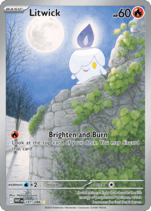 Litwick - White Flare - 101/086