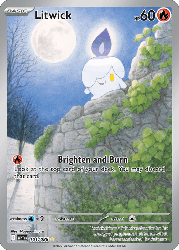 Litwick - White Flare - 101/086