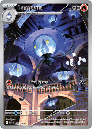 Lampent - White Flare - 102/086