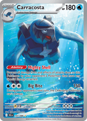 Carracosta - Black Bolt - 107/086