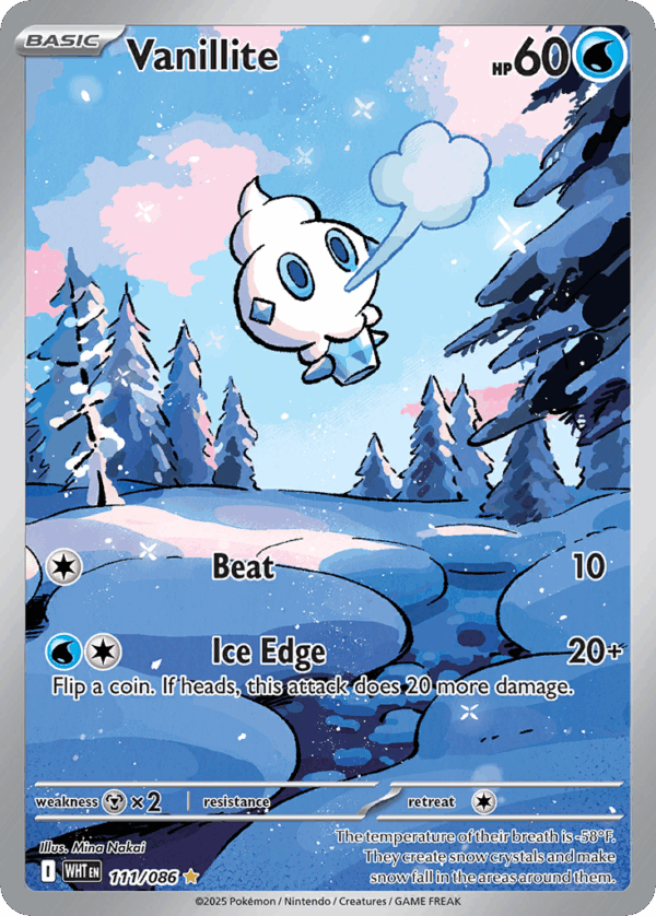 Vanillite - White Flare - 111/086