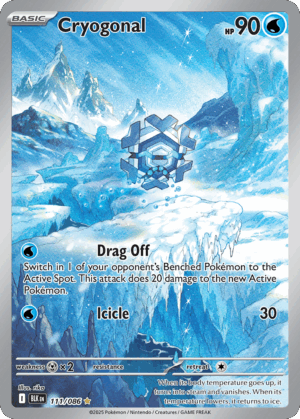 Cryogonal - Black Bolt - 111/086