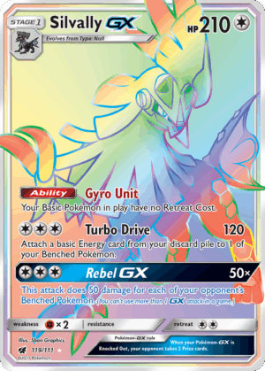 Silvally-GX - Crimson Invasion - 119/111