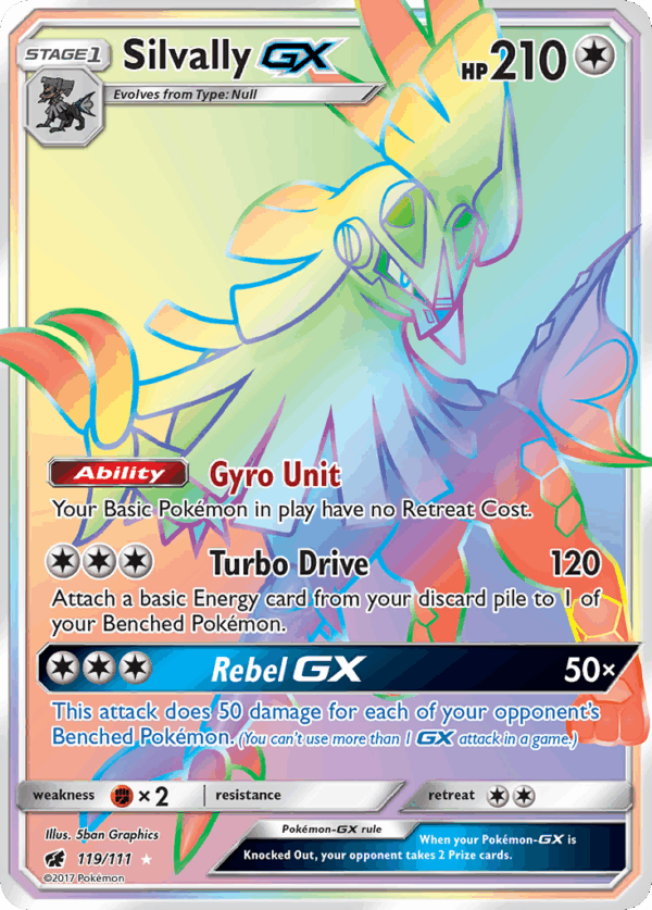 Silvally-GX - Crimson Invasion - 119/111