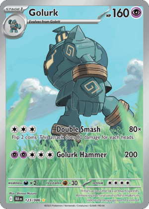 Golurk - Black Bolt - 123/086