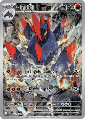 Gigalith - White Flare - 129/086