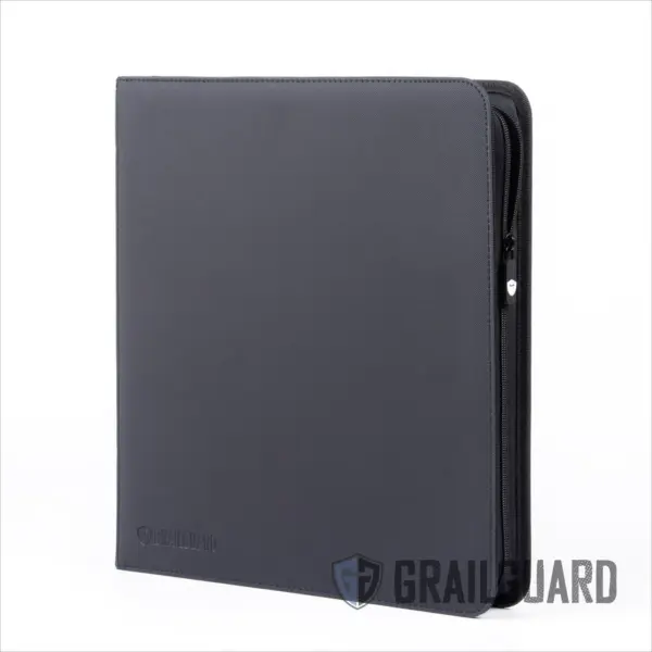 Grailguard Premium 12 Pocket Binder - Black