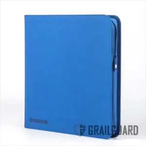 Grailguard Premium 12 Pocket Binder - Blue