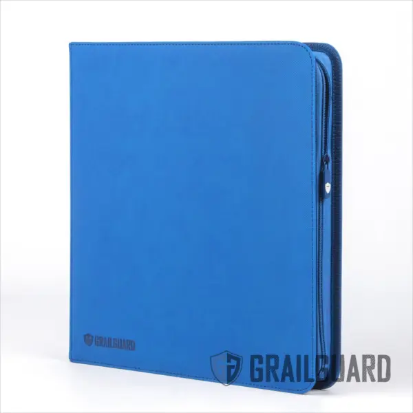 Grailguard Premium 12 Pocket Binder - Blue