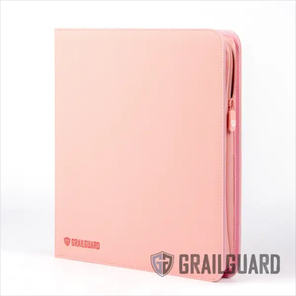 Grailguard Premium 12 Pocket Binder - Pink