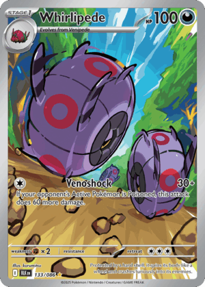 Whirlipede - Black Bolt - 133/86