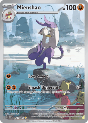 Mienshao - White Flare - 134/086