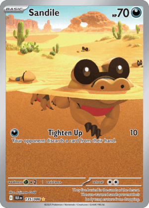 Sandile - Black Bolt - 135/86